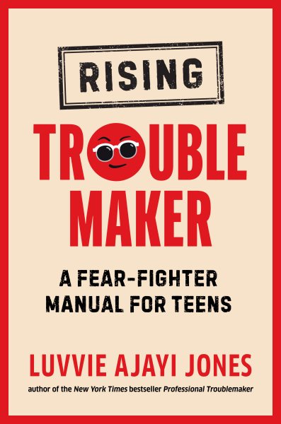 Cover image of Rising Troublemaker by Luvvie Ajayi Jones