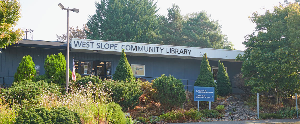 Exterior of West Slope Library